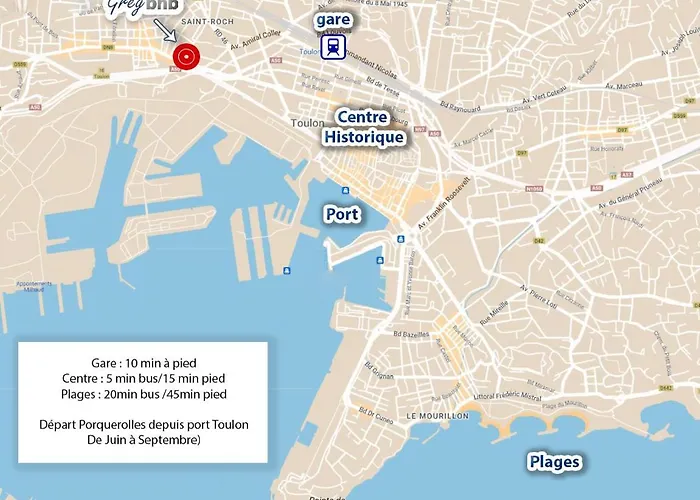 Gregbnb - Design 25m2 - Ascenseur - Wifi - 10min Gare ツーロン